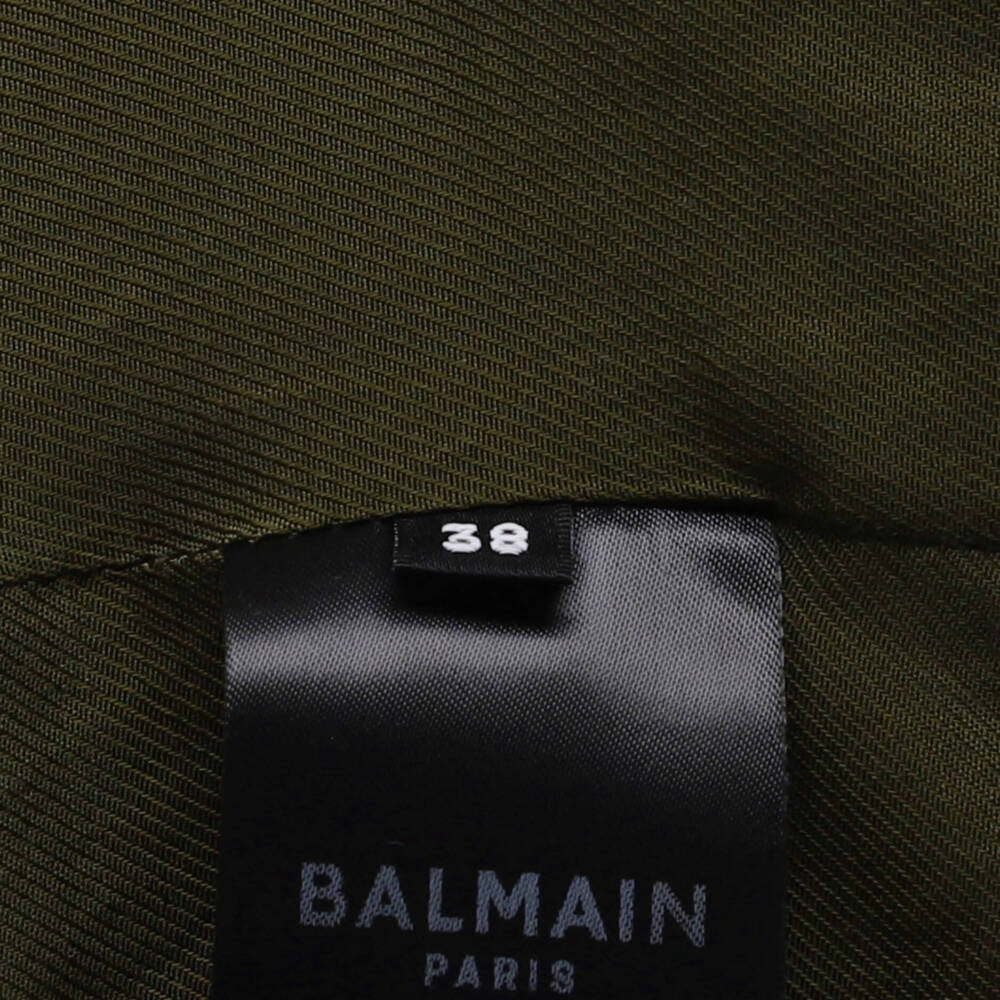 Balmain Women's Double Breasted Blazer Wool - Picture 3 of 4